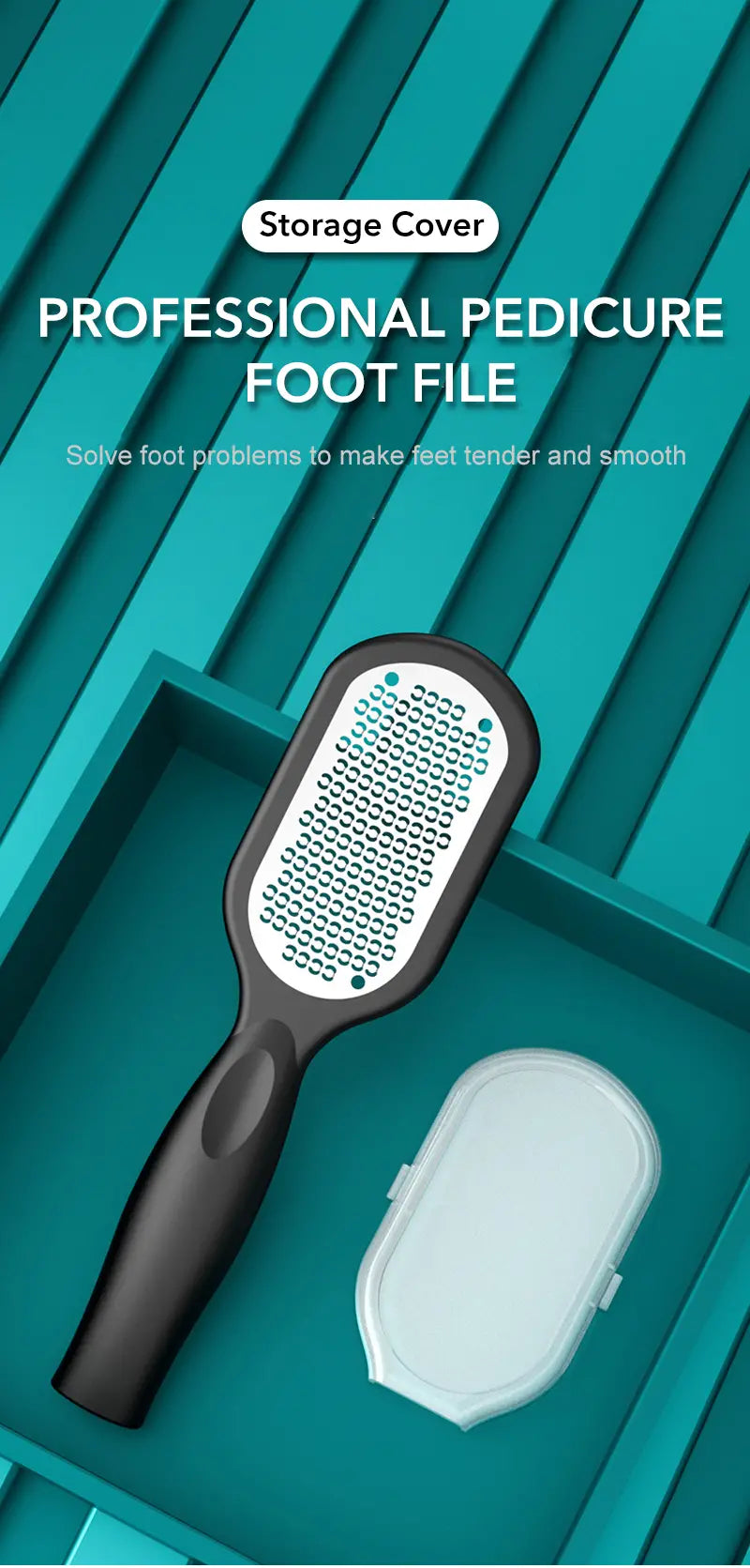XaviroQ Stainless Steel Callus Remover