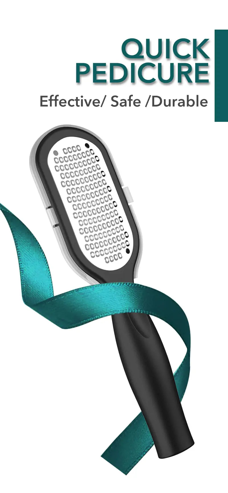 XaviroQ Stainless Steel Callus Remover